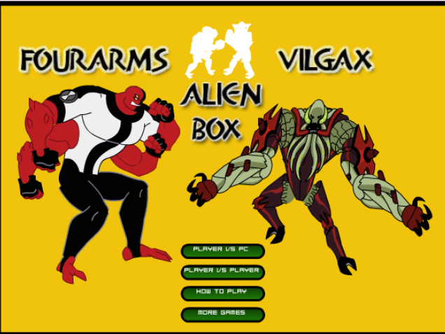 Игра Бен 10 игры - Бой с пришельцем Игра Бен 10 игры - Бой с пришельцем