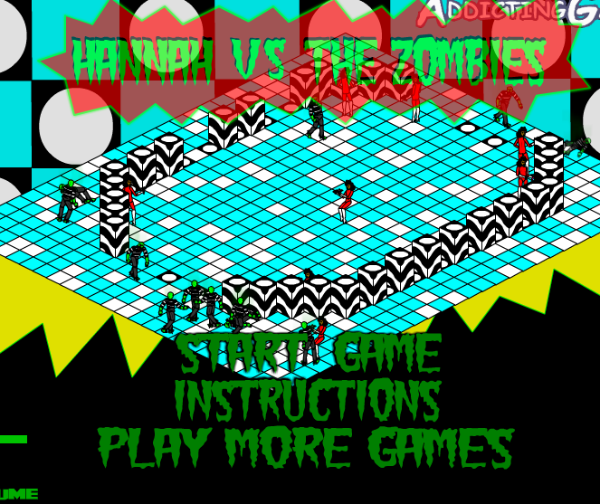 Игра Ханна vs Зомби Игра Ханна vs Зомби