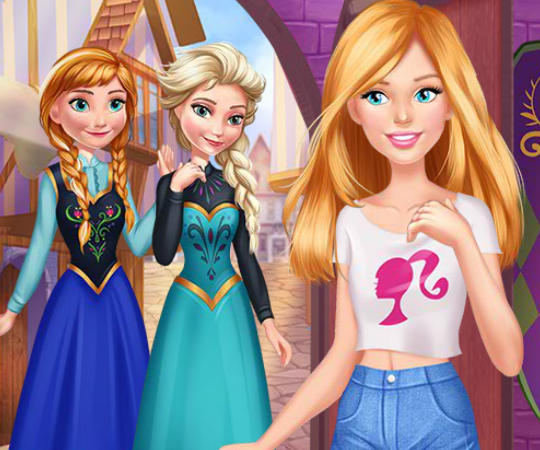 Игра Барби едет в Эренделл Игра Барби едет в Эренделл