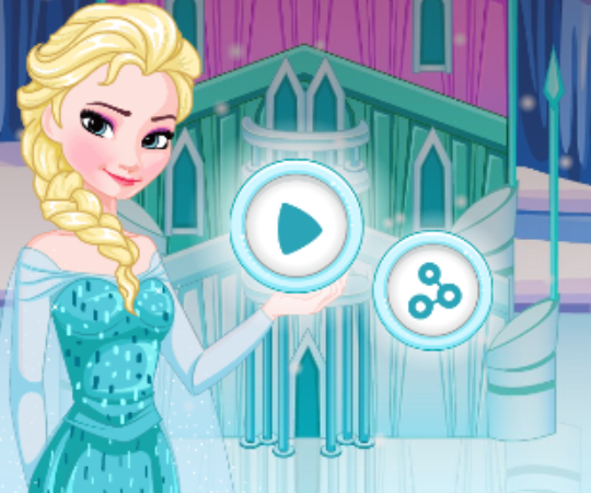 Игра Ледяной замок Эльзы Игра Ледяной замок Эльзы