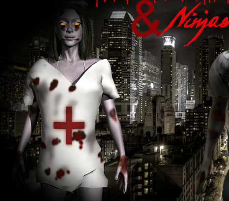 Игра Ниндзя против зомби Игра Ниндзя против зомби